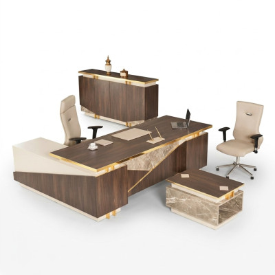 Table basse Bureau d'étude Mobilier de bureau Bois Luxe Table nouvelle Meubles de designer