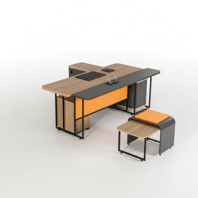 Coin bureau Bureau d'étude Bureau de bureau Moderne Designer nouveau Mobilier