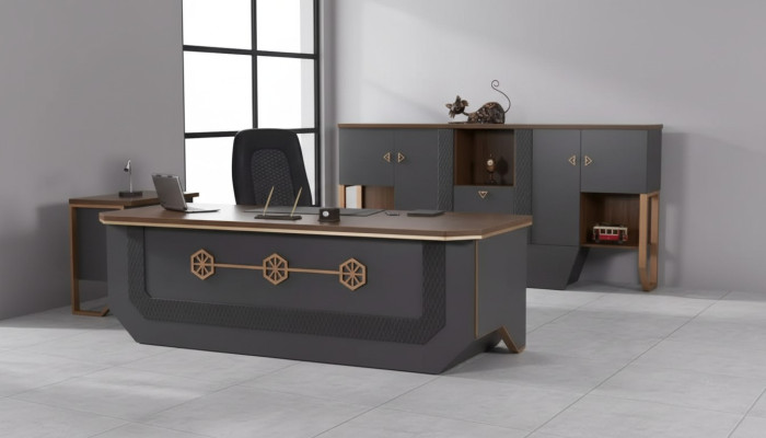 Bureau de direction collection de bureaux de luxe 240x95cm