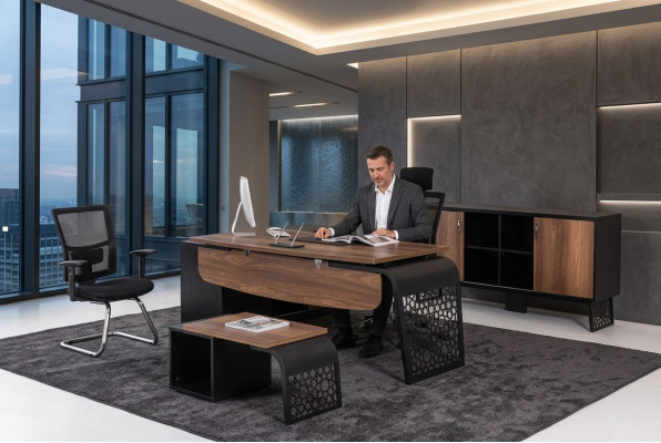 Bureau Coin Bureau Tables Meubles de bureau de designer Mobilier de bureau Table
