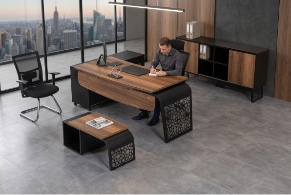 Table basse de bureau, table d'étude, table d'appoint moderne, table design
