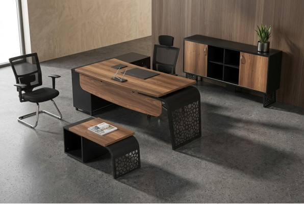 Armoire de bureau moderne Étagères Designer Armoire d'étude Mobilier de bureau Cabinet de classement
