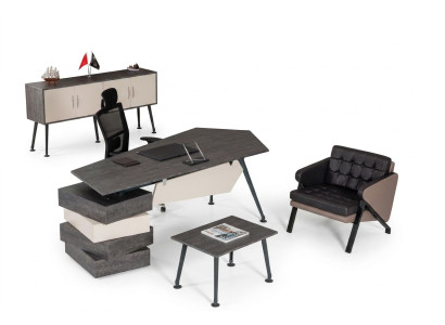 Möbel Tische Schreibtisch Arbeitszimmer Holztisch Büroausstattung Modern