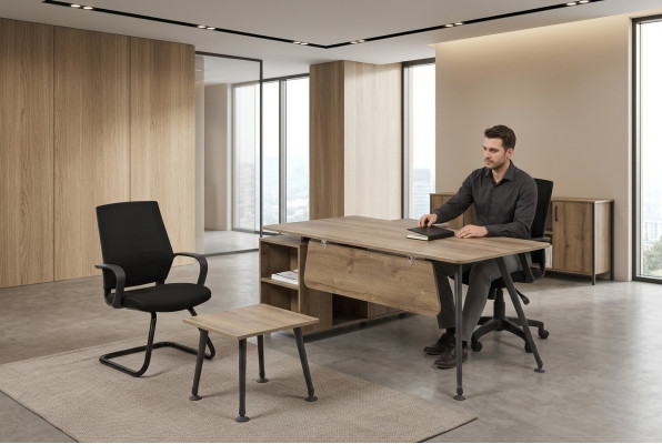 Ensemble de bureau complet Mobilier de bureau Bureaux Table basse Design