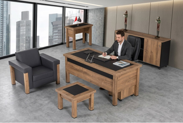 Ensemble de bureau de designer comprenant un bureau, une armoire, un ensemble complet de mobilier 4 pièces