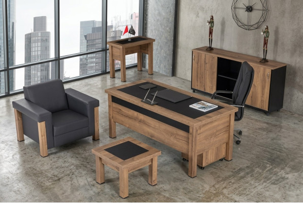 Ensemble de bureau de designer comprenant un bureau, une armoire, un ensemble complet de mobilier 4 pièces