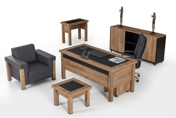 Ensemble de bureau de designer comprenant un bureau, une armoire, un ensemble complet de mobilier 4 pièces