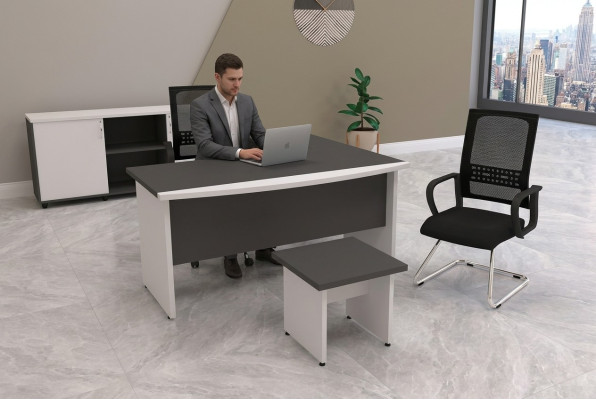 Ensemble de table moderne Mobilier de bureau Salle d'étude moderne Tables Mobilier en bois