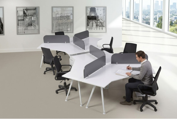 Grande salle d'étude Table Mobilier de bureau Mobilier de bureau Lieu de travail Bois