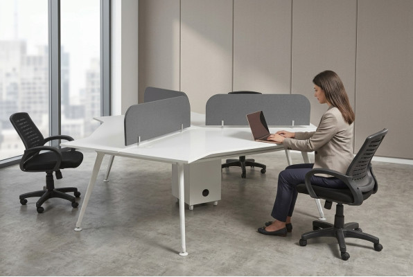 Salle d'étude Mobilier Comptoir Bureau Bureau d'ordinateur Meubles de designer