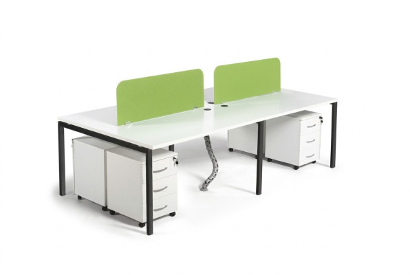 Équipe de comptoir Bureau Lieu de travail Tables Mobilier de bureau moderne Bureaux