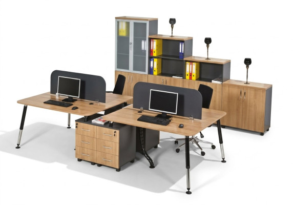Grand bureau mobilier de bureau de luxe bureau de patron design