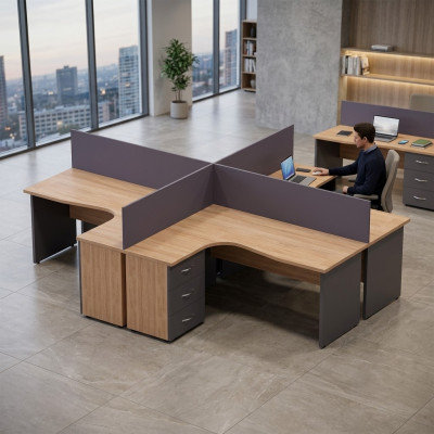 Mobilier de bureau Bureaux Bureaux Table d'équipe Comptoir