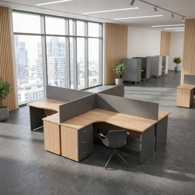 Mobilier de bureau Bureaux Bureaux Table d'équipe Comptoir