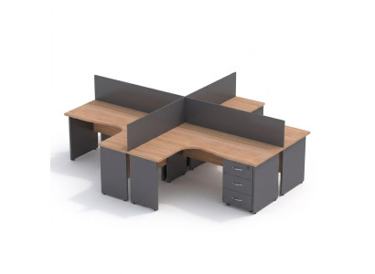 Mobilier de bureau Bureaux Bureaux Table d'équipe Comptoir