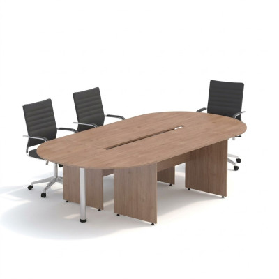 Mobilier de bureau Table de conférence Salle d'étude Table de bureau Design Classeurs