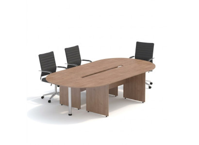Mobilier de bureau Table de conférence Salle d'étude Table de bureau Design Classeurs