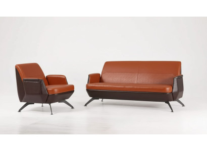 Ensemble de sièges de canapé, fauteuil deux places, fauteuil de bureau design de luxe pour salle d'étude.
