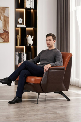 Fauteuil Design Rembourrage Salle d'étude Siège de luxe Mobilier de bureau moderne