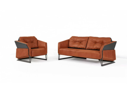 Ensemble de canapé moderne Mobilier de salle d'étude Fauteuil de bureau trois places Textile 3+1