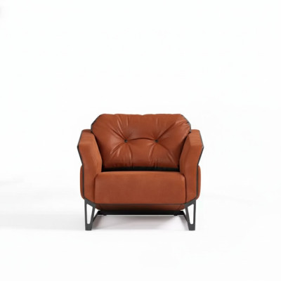 Fauteuil de bureau Mobilier de luxe Salle d'étude Mobilier de bureau Siège orange NEUF