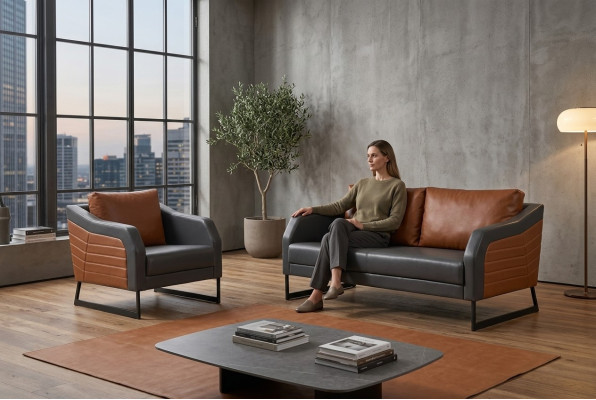Fauteuil Siège Design Moderne Style Salle d'étude Designer de Luxe Moderne nouveau