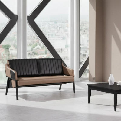 Mobilier de bureau Canapé de luxe 2 places Canapé moderne Salle d'étude nouveau