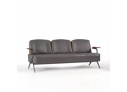 Canapé canapé trois places Étude Mobilier de bureau Canapé rembourré 3 places
