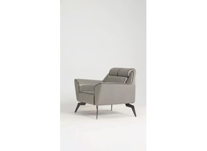Fauteuil de luxe étude Siège gris Mobilier nouveau fauteuil rembourré