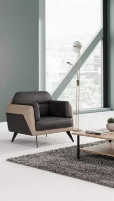 Fauteuil de luxe, sièges modernes, ameublement de bureau, design de mobilier pour salle d'étude.