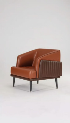 Fauteuil de luxe de style moderne pour étude en tissu d'ameublement nouveau design de mobilier de bureau