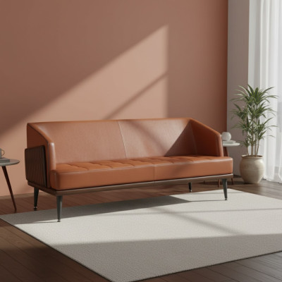Meubles de bureau design Canapés rembourrés Luxueux Canapé deux places Siège de bureau