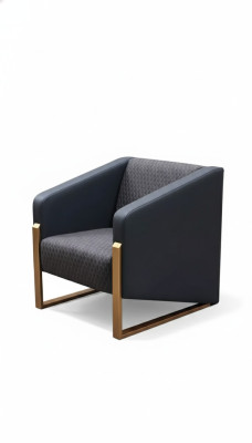 Fauteuil design de luxe pour salle de travail de bureau en tissu moderne nouveau