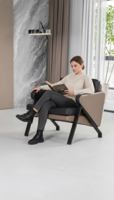 Chaise moderne de bureau dans la salle de travail en tissu de design de meuble rembourré de bureau.