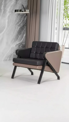 Chaise moderne de bureau dans la salle de travail en tissu de design de meuble rembourré de bureau.