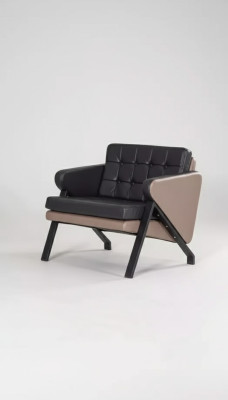 Chaise moderne de bureau dans la salle de travail en tissu de design de meuble rembourré de bureau.