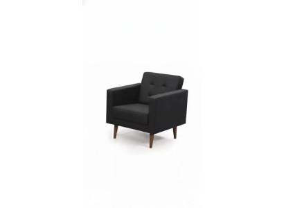 Chaise de bureau Style Moderne Mobilier Textile Chaise Noir Tissu de Tapisserie de Fauteuil nouveau