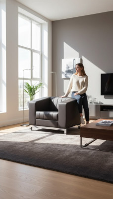 Chaise de bureau gris Fauteuil de bureau Siège Chaise rembourrée Textile d'étude Fauteuil inclinable