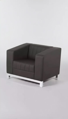 Chaise de bureau gris Fauteuil de bureau Siège Chaise rembourrée Textile d'étude Fauteuil inclinable