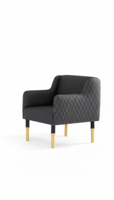 Fauteuil de bureau de luxe Mobilier Siège de salle d'étude Designer neuf rembourré