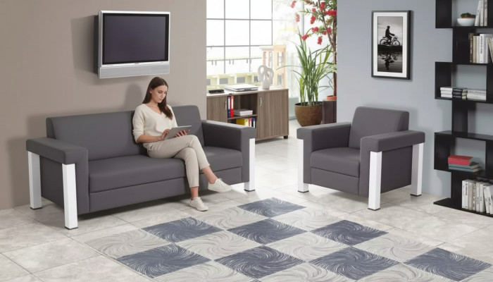 Ensemble de meubles de bureau Ensemble de meubles de bureau pour étude Meuble de bureau Ensemble de meubles pour designer 3+1 Suite 2 pièces
