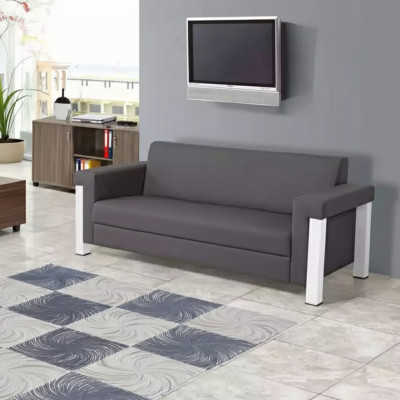 Canapé 3 places Salle d'étude Tissu Mobilier Tapisserie Canapé Moderne Designer