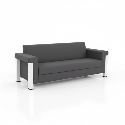 Canapé 3 places Salle d'étude Tissu Mobilier Tapisserie Canapé Moderne Designer