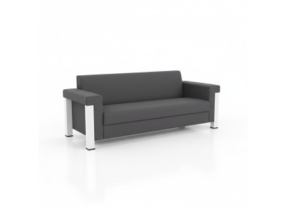 Canapé 3 places Salle d'étude Tissu Mobilier Tapisserie Canapé Moderne Designer