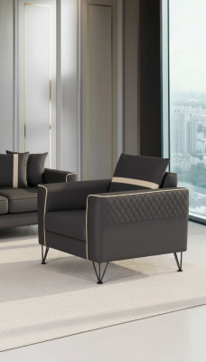 Fauteuil de bureau de luxe Style de mobilier de bureau Moderne Salle d'étude Chaise rembourrée Designer