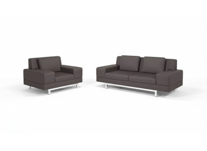 Ensemble de canapé gris trois places ensemble de canapé fauteuil étude canapés 3+1
