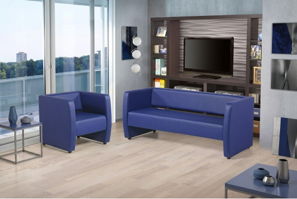 Canapé 2 places Canapé de luxe Salle d'étude Mobilier de bureau Textile Ameublement