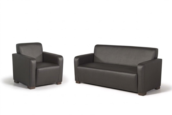 Fauteuil de bureau noir Mobilier de bureau Moderne Siège de designer Tissu Salle d'étude