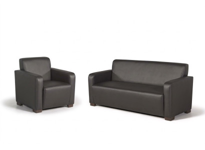 Fauteuil de bureau noir Mobilier de bureau Moderne Siège de designer Tissu Salle d'étude