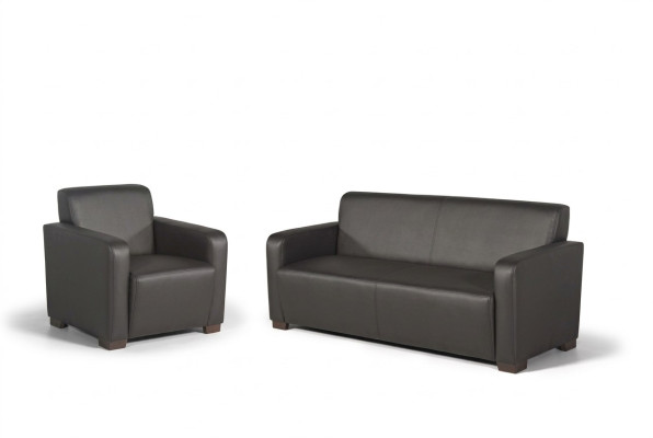 Mobilier de bureau Canapé 3 places Mobilier de bureau Design Tissu Moderne